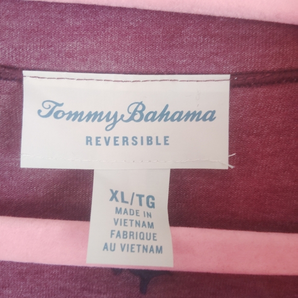 LIKE NEW!! TOMMY BAHAMA, Flipcoast Reversible Pullover. Size XL - Picture 7 of 12